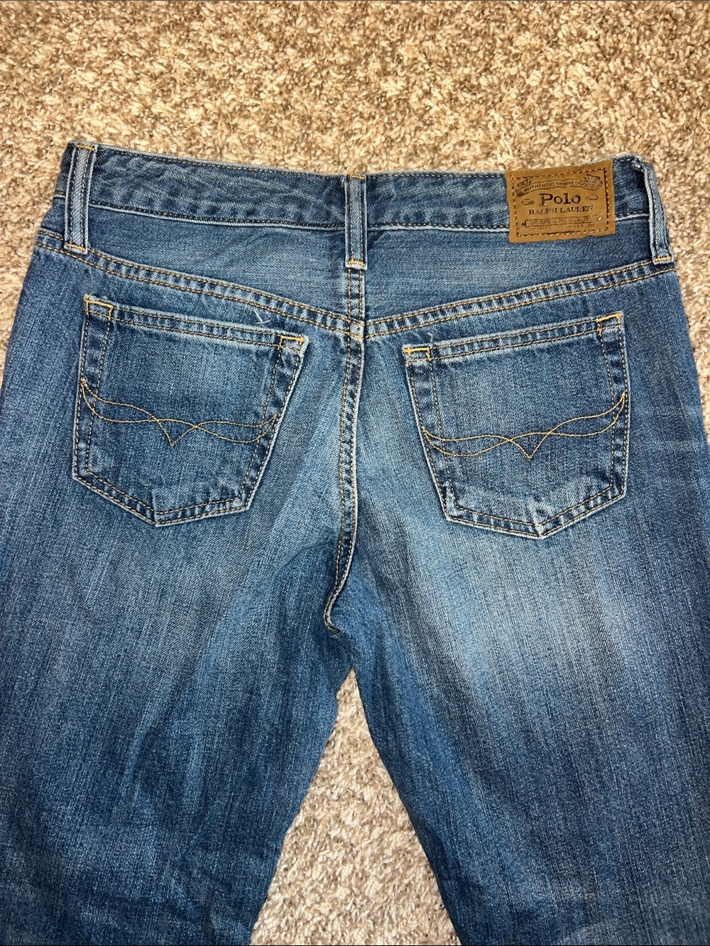 Polo by Ralph Lauren Girl's Astro Slim Fit Boyfriend Skinny Jeans - Size 16 - Picture 9 of 10